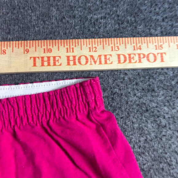 SOFFE Hot Pink Vintage Athletic Mini Shorts Women's Sz Med Y2K 90s - Picture 4 of 8